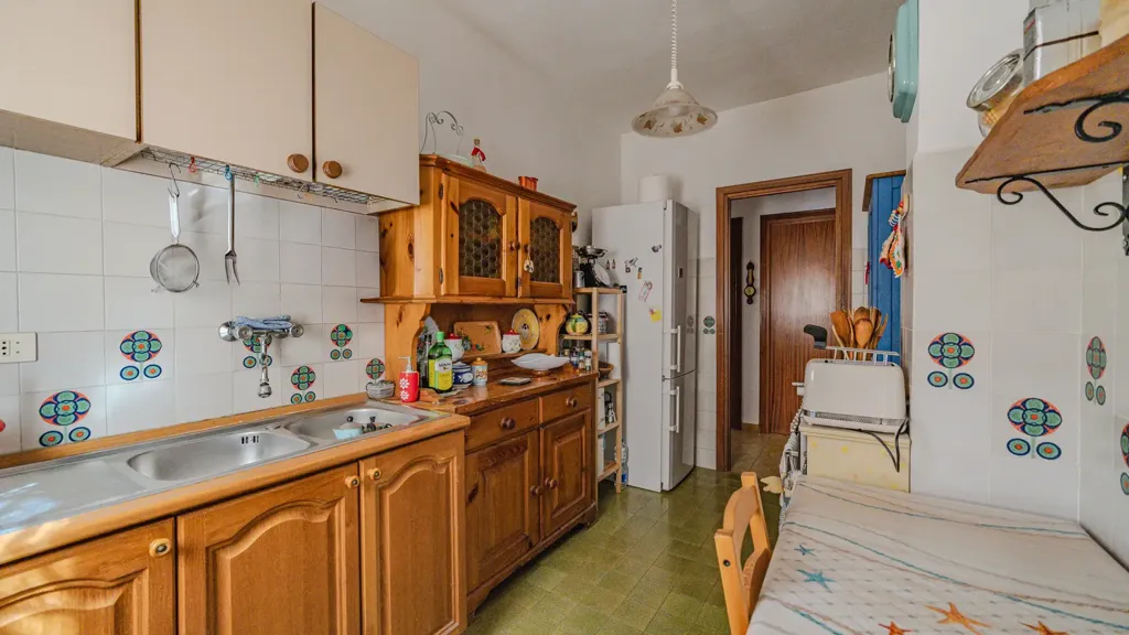 Köök - Apartment with Parking in Torvaianica Centre