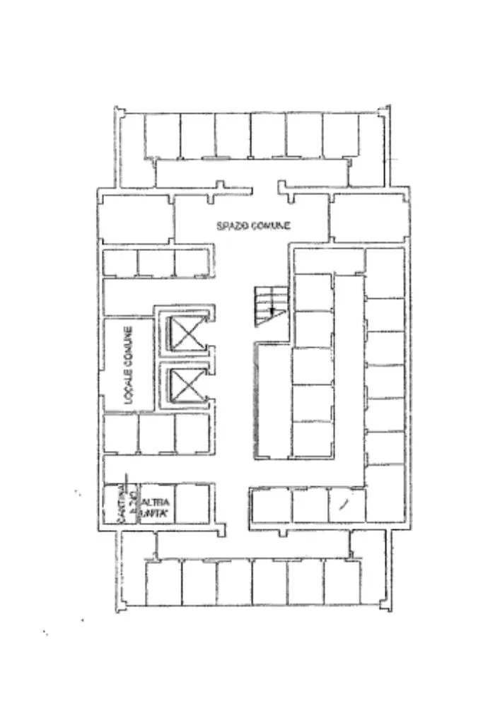 Plaan - Ground Floor Apartment with Garden in Suzzara