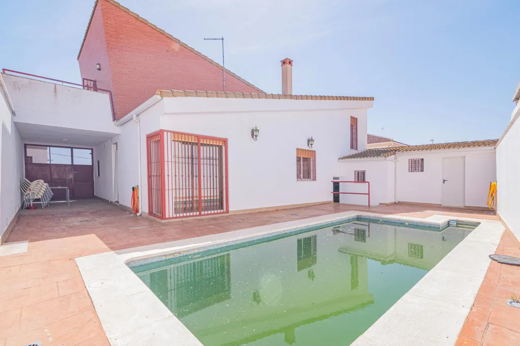 Piscine - Chalet with Pool and Terrace in Tocón, Illora