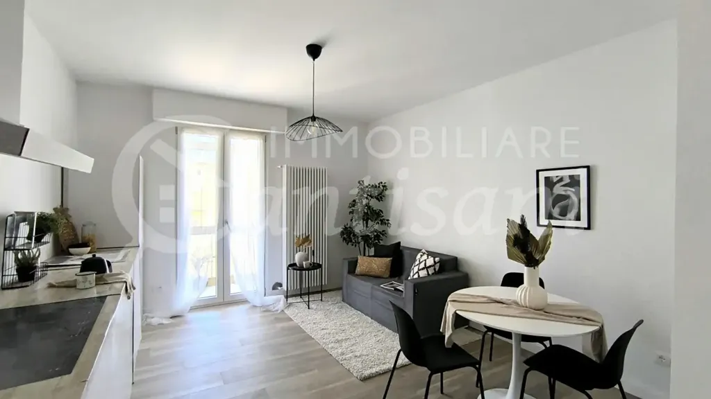 Living Room - Rearranged Apartment with Balcony in Florence