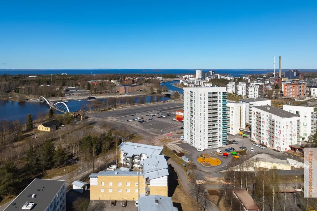 Vue aérienne - Appartement 3 pièces à Oulu