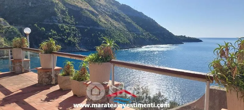 Terrasse - Villa with Sea View in Maratea
