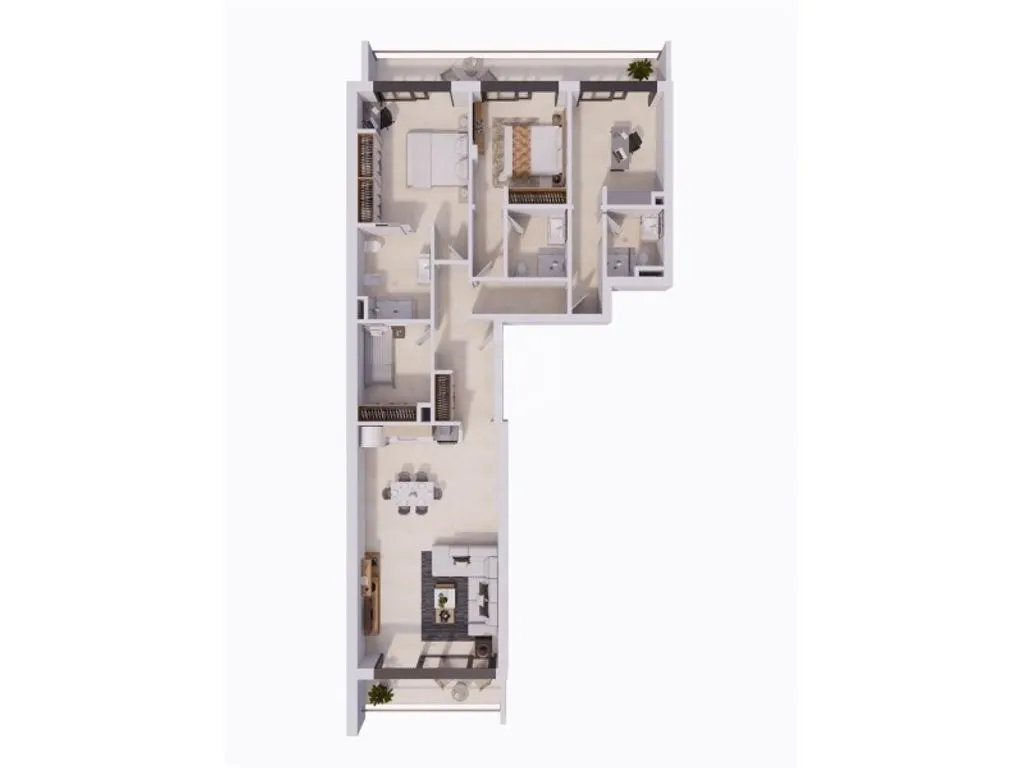 Plan - Luxury Apartment with Private Balcony in Aljezur