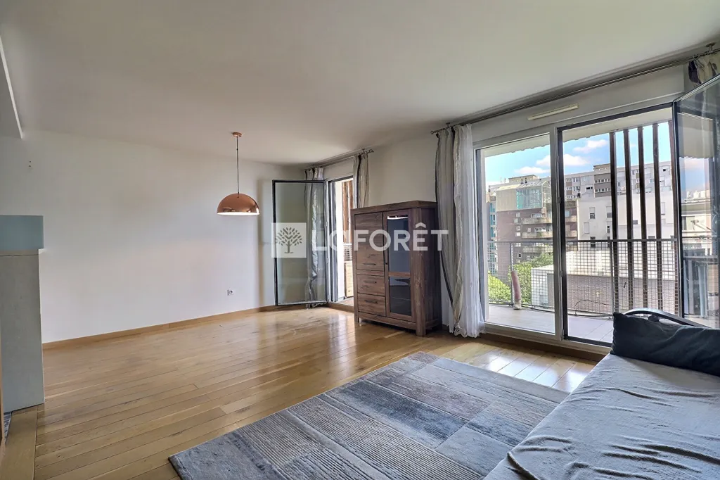 Séjour - Appartement avec balcon sud à Vitry-sur-Seine