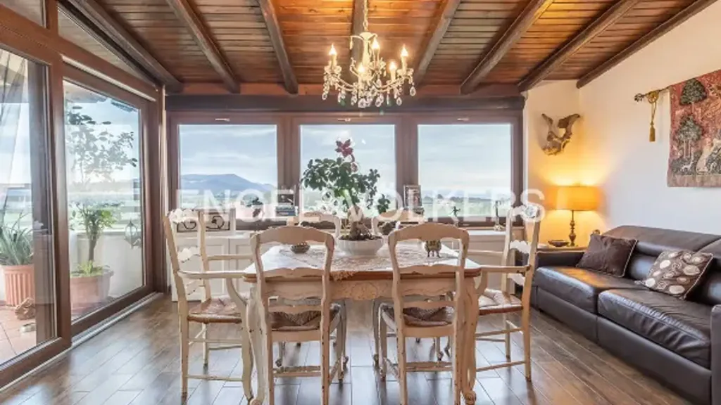 Dining Room - Trilocale with Panoramic View in Cerveteri