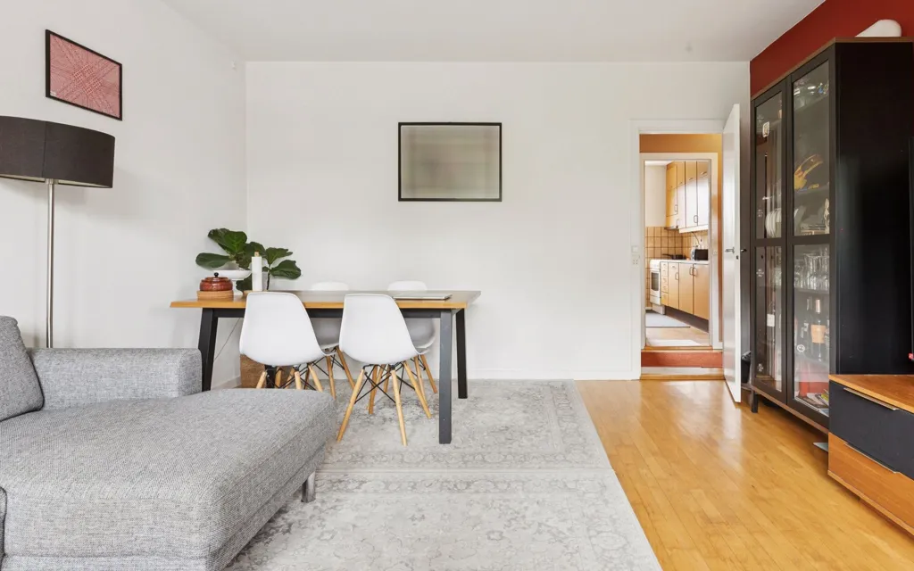 Living Room - Apartment with Garden Access in Kastrup