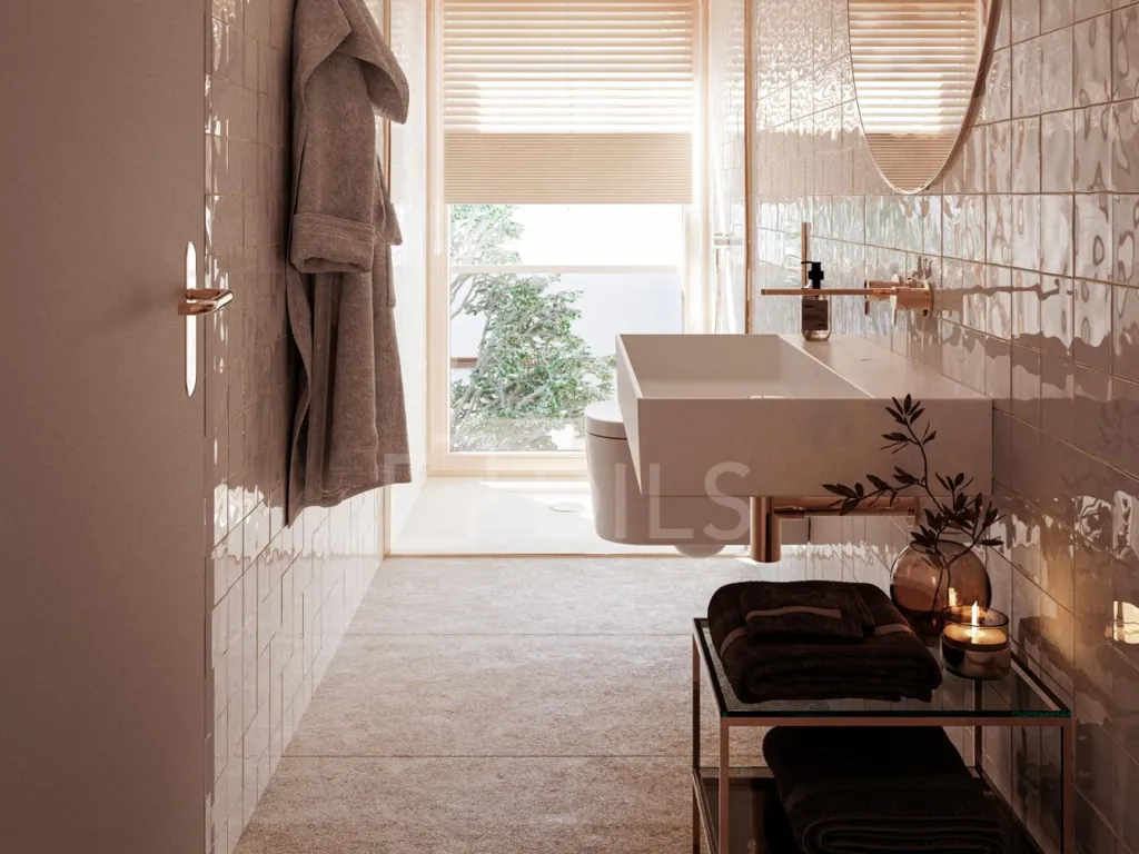 Bathrooms - Duplex Apartment with Terrace in Beato, Lisbon