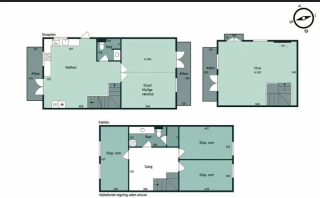 Plan - Exclusive Townhouse in Frederiksberg C