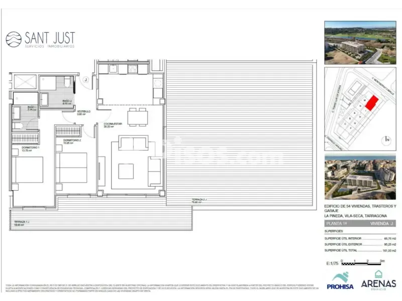 Plan - New Flat with Terrace in Vila-seca