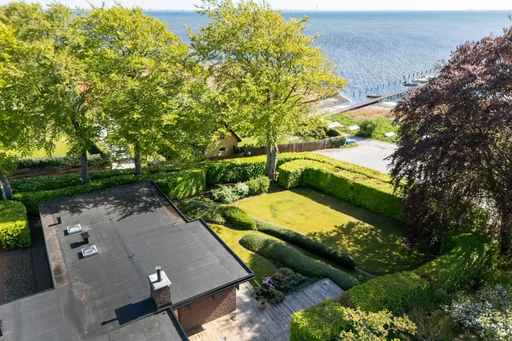 Vue aérienne - Architectural Villa with Sea View in Bjärred
