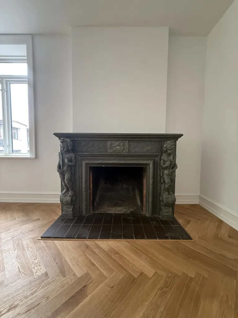 Séjour - Exclusive Townhouse in Frederiksberg C