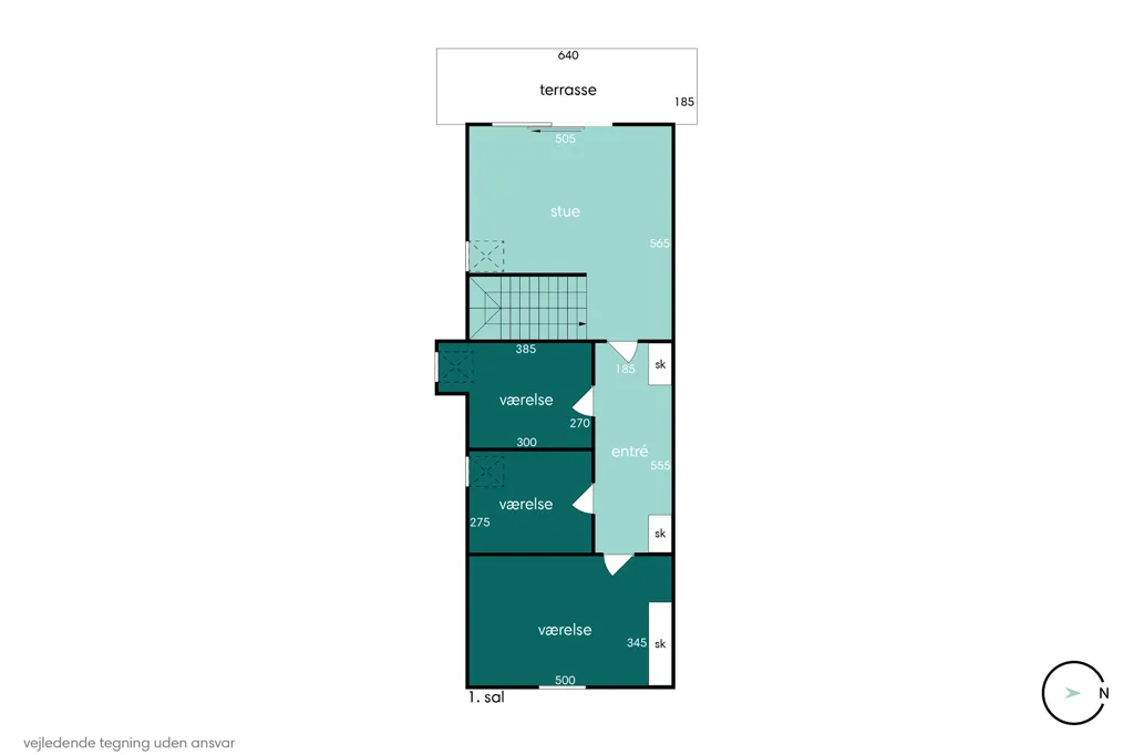 Plan - Farmhouse with Varmepump in Holbæk