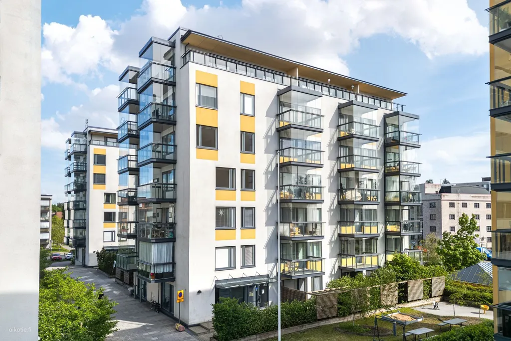 Õhuvaade - Bright Apartment with Sauna in Järvenpää