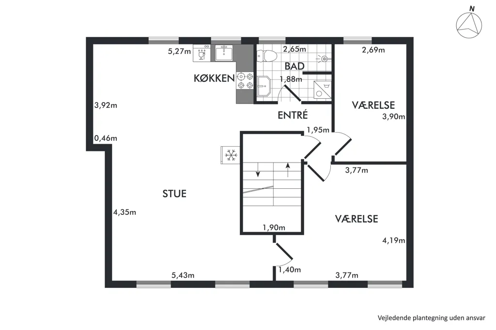Appartement 3 pièces à Thisted