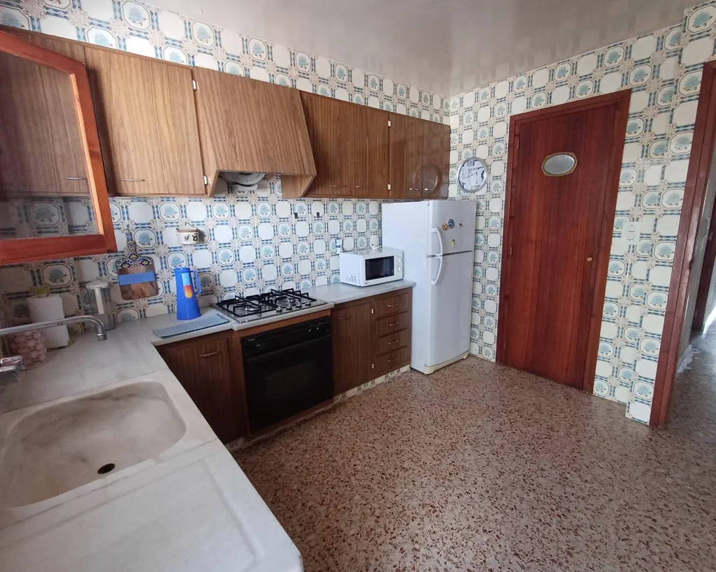 Cuisine - Apartment with Balconies in Oliva Pueblo