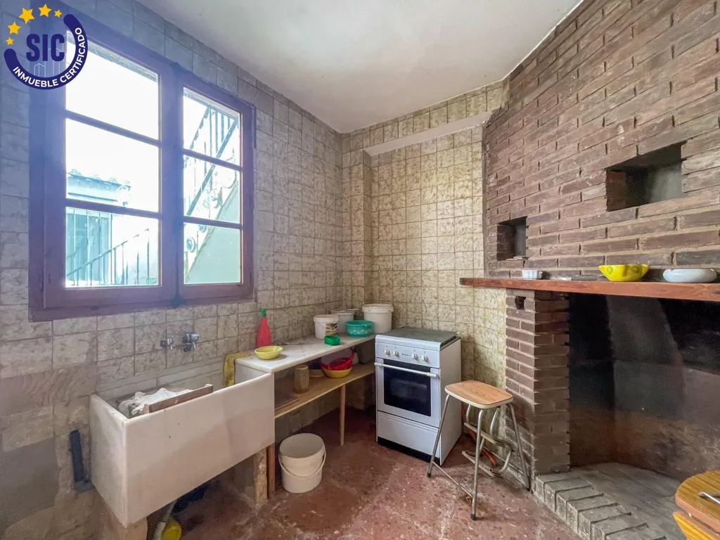 Cucina - Tríplex with Garden in Chera, Valencia