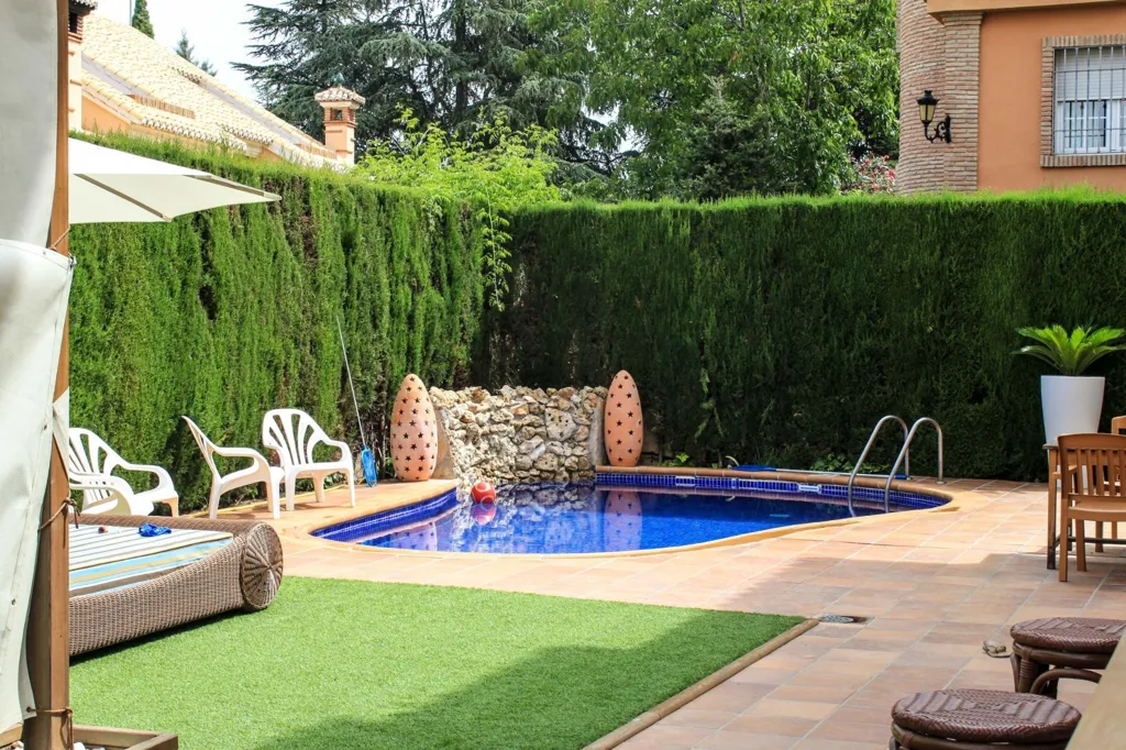 Piscine - Chalet with Cinema Space in Ogíjares, Granada