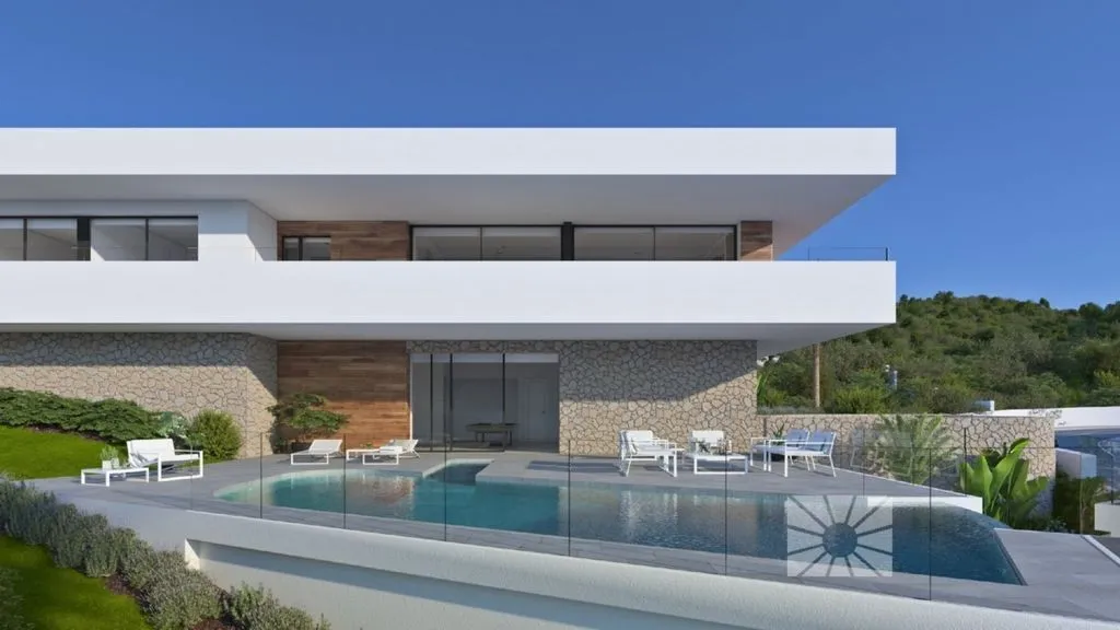 Piscine - Luxury Villa with Sea View in Benitachell