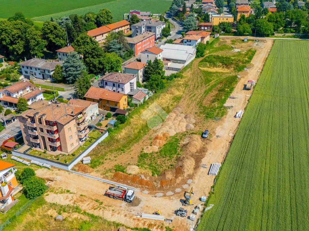 Aerial - Contemporary Villa with Private Garden in Parma
