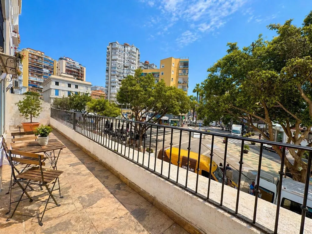 Balcon - Apartment with Terrace in Torremolinos Centre