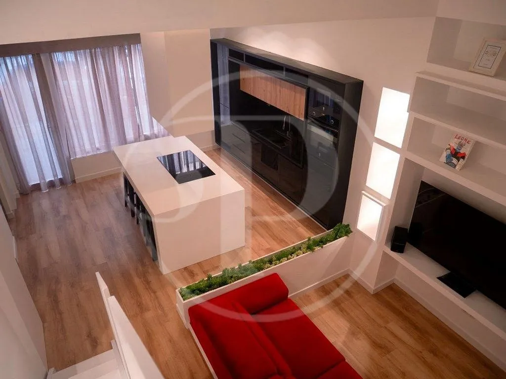Séjour - Studio with Air Conditioning in El Grau, Valencia
