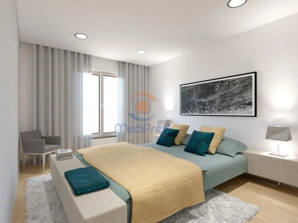 Chambres - New T2 Flat with Elevator in Montijo