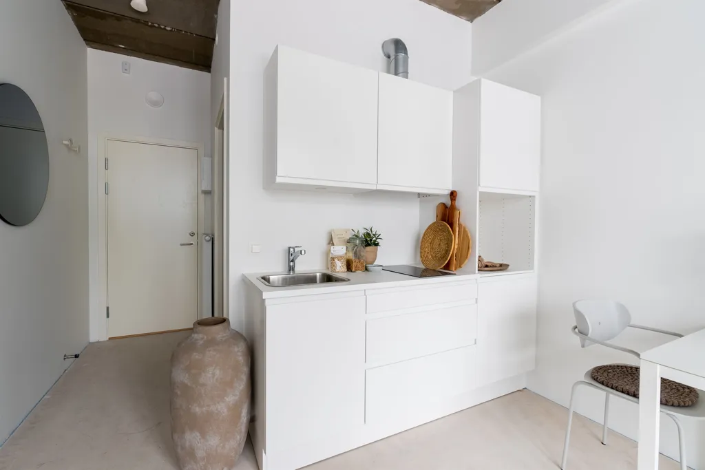 Köök - Student Accommodation with Kitchen in Søborg