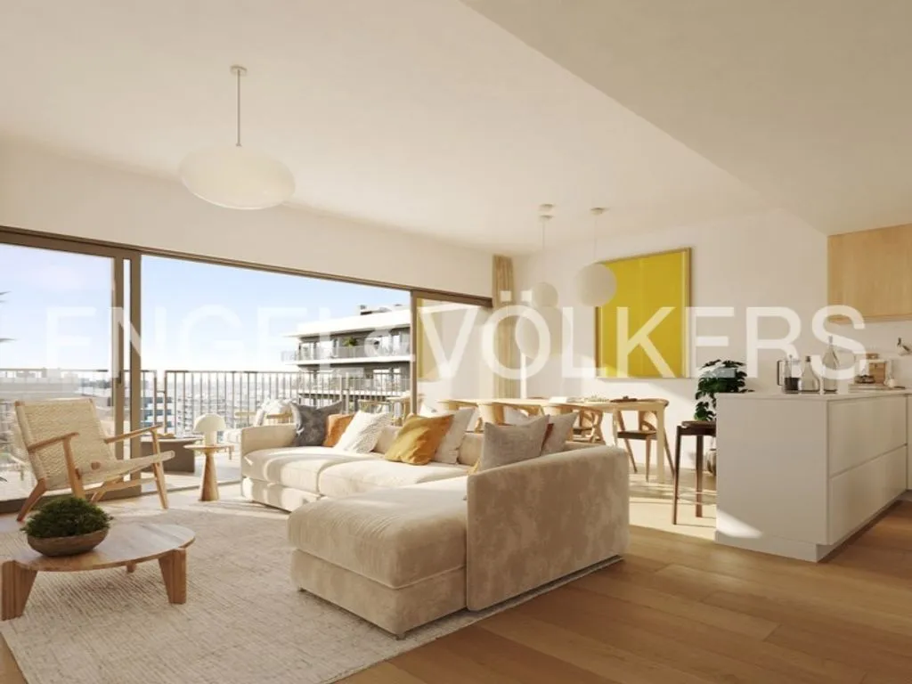 Séjour - Contemporary Flat with Pool in Faro