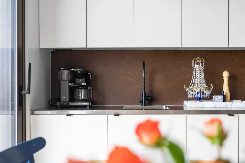 Cuisine - Modern Apartment with Balcony in Uppsala