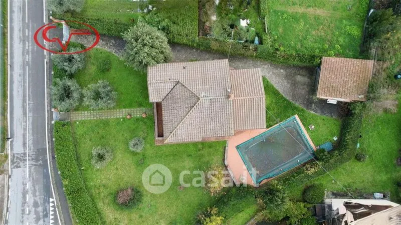 Vue aérienne - Modern Villa with Pool in Loro Ciuffenna