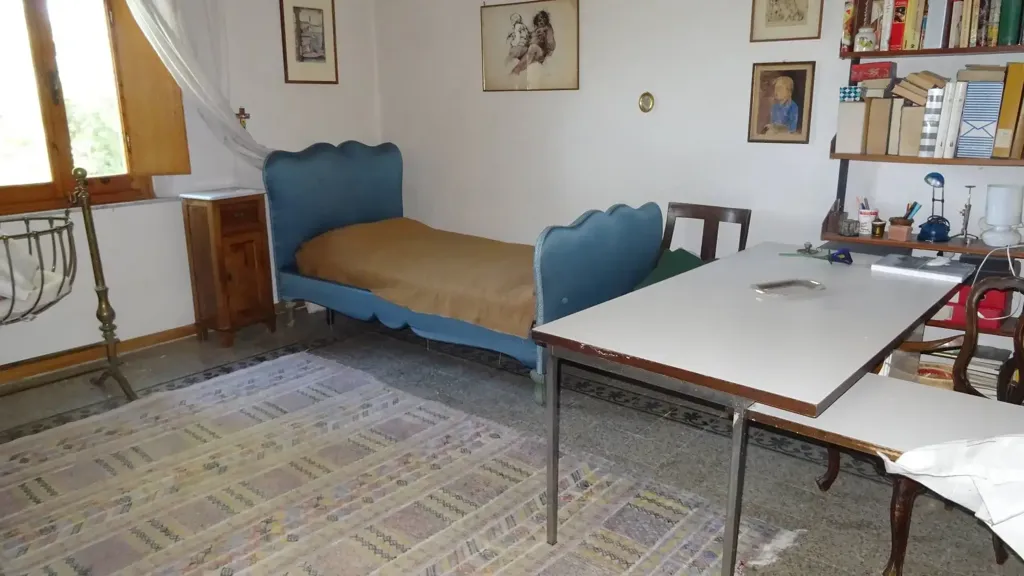 Camere da letto - Villa panoramica con giardino a Montespertoli
