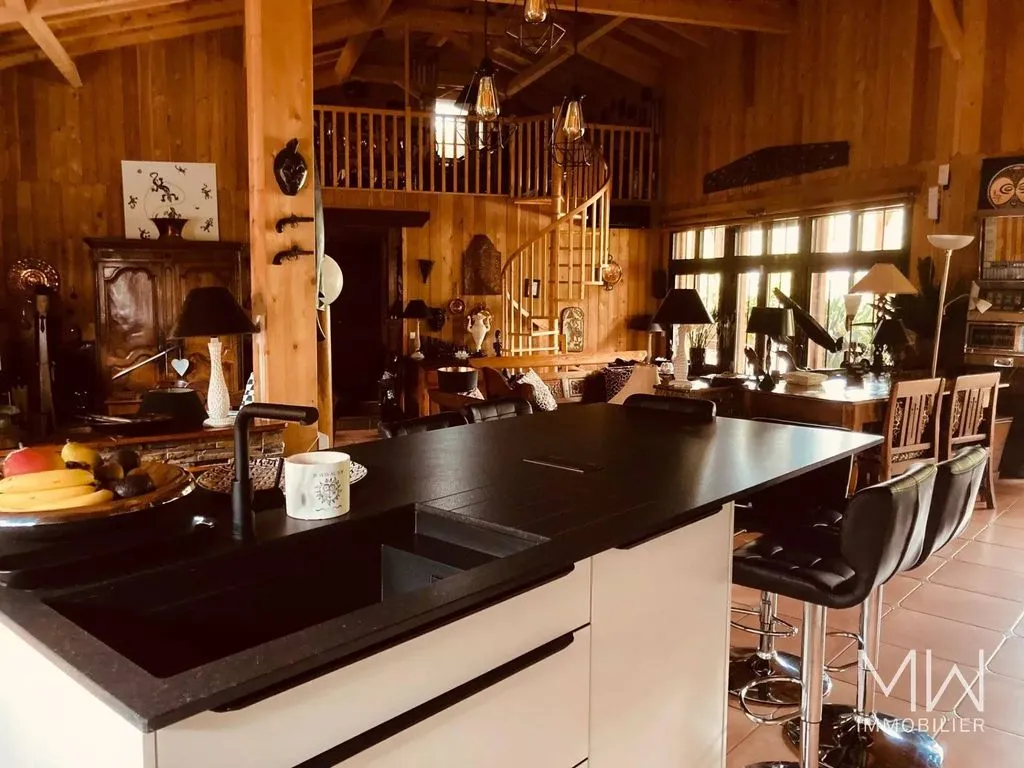 Cuisine - Villa Luxueuse avec Piscine à Cap Ferret