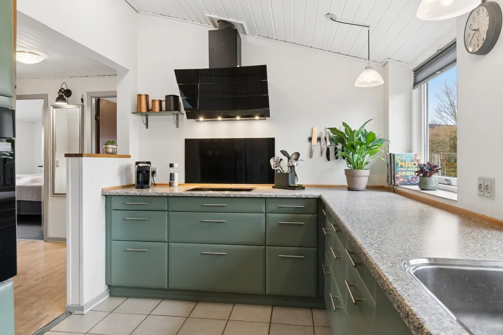 Cuisine - Villa with Garden in Holstebro