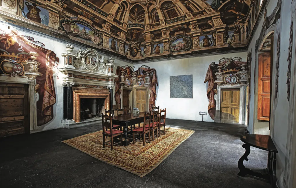 Salle à manger - Historical Palace with Renaissance Architecture in Sondrio