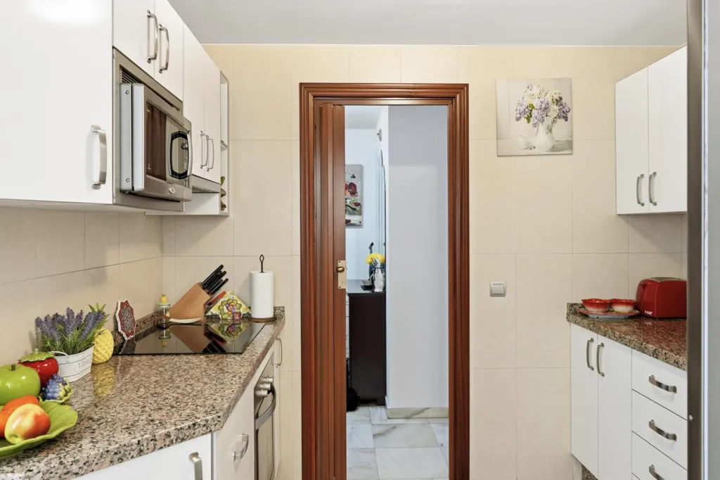 Cuisine - Apartment with Pool and Balcony in Los Boliches