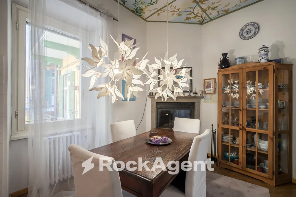 Salle à manger - Apartment with Terrace in Bergamo