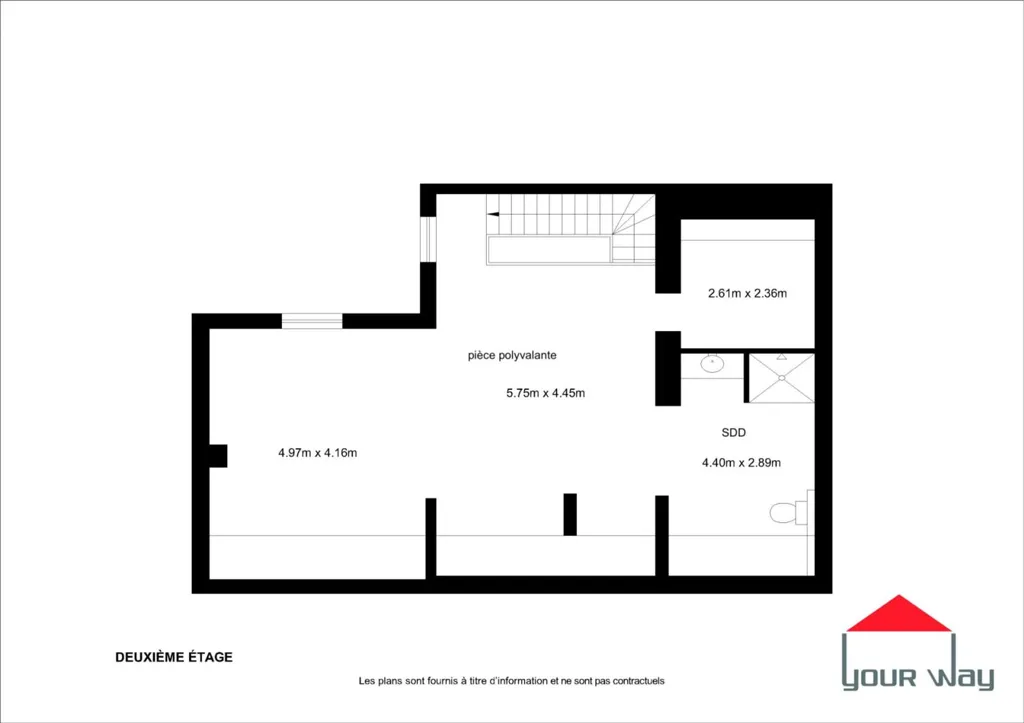 Plan - Manoir des Années 1930 avec Terrasse à Schaerbeek