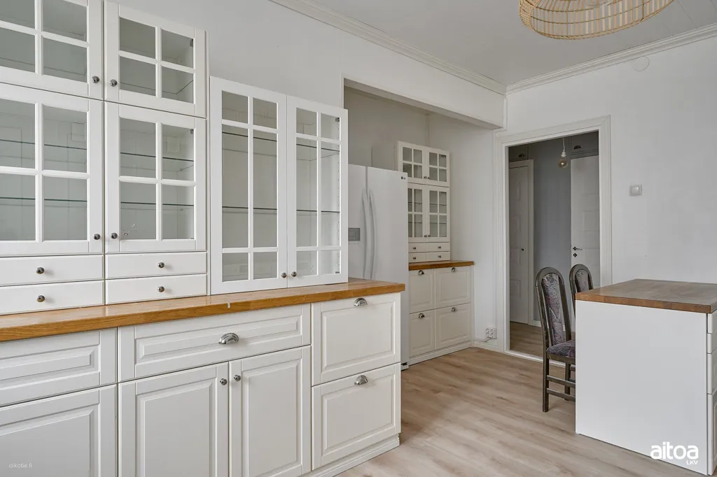 Köök - Corner Apartment with Views in Kotkansaari, Kotka