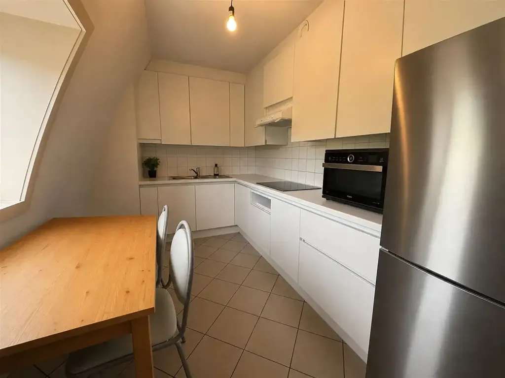 Kitchen - Apartment with Garden Space in Sint-Joris-Winge