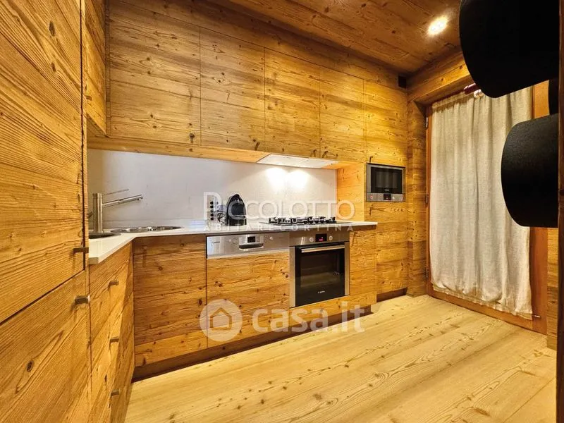 Cucina - Luxury Apartment with Panoramic View in Cortina d'Ampezzo