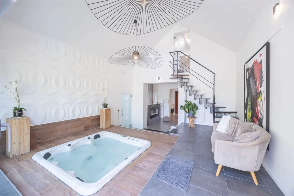 Soggiorno - Renovated Duplex/Triplex in Huy