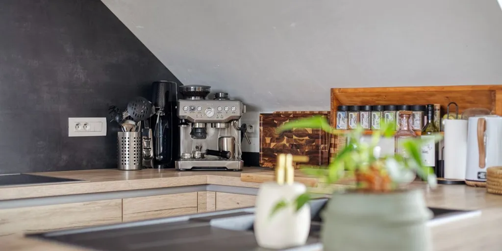 Cuisine - Appartement Moderne avec Terrasse à Kortemark
