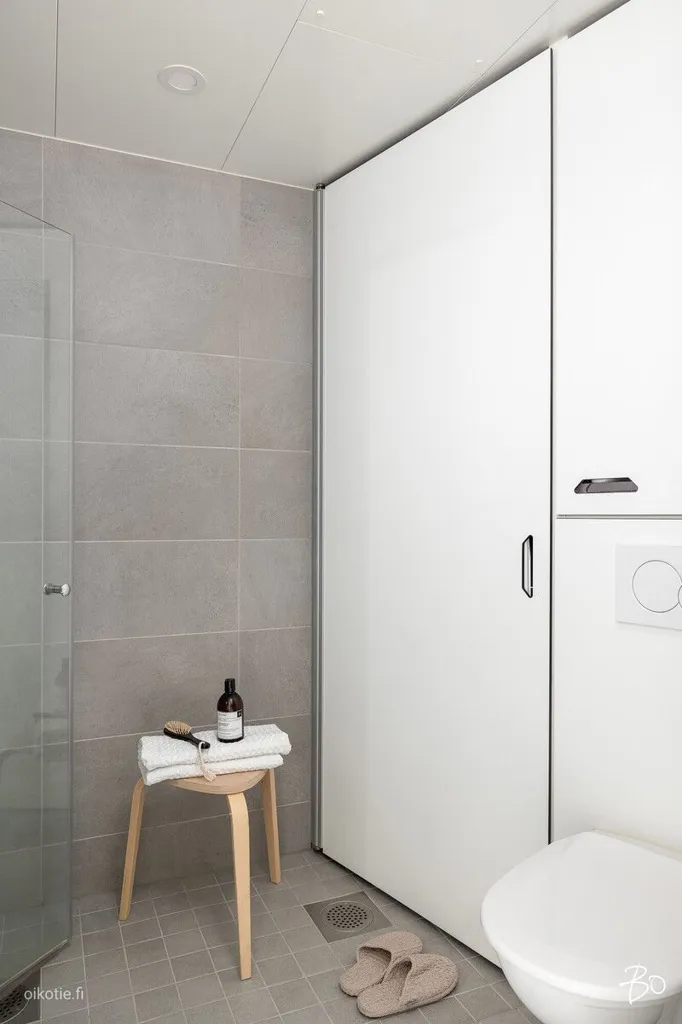 Salles de bain - Compact Flat with Balcony in Lahti Centre