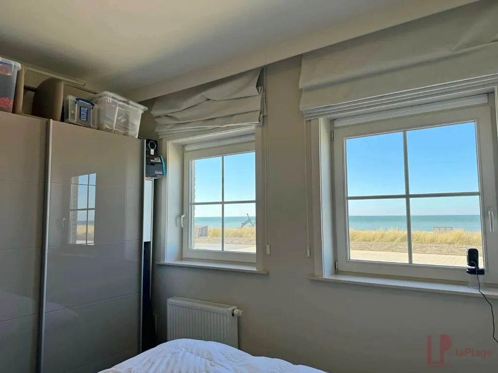 Camere da letto - Apartment with Sea View on Digue in Ostend