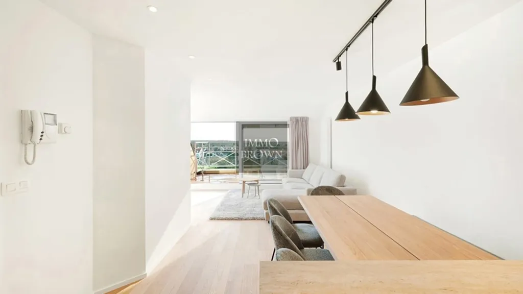 Salle à manger - Penthouse avec Terrasse et Vue Golf à Knokke Zoute