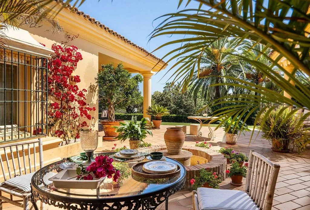 Terrasse - Chalet with Pool and Terrace in Sotogrande