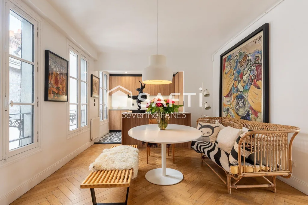 Söögituba - Duplex Apartment with Balcony in Rouen