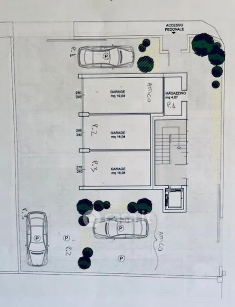 Plan - New Build Apartment with Terrace in Mestre