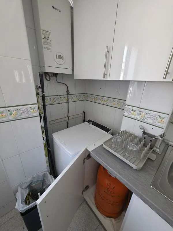 Pesuköök - Furnished Flat with Garden in Las Huertas