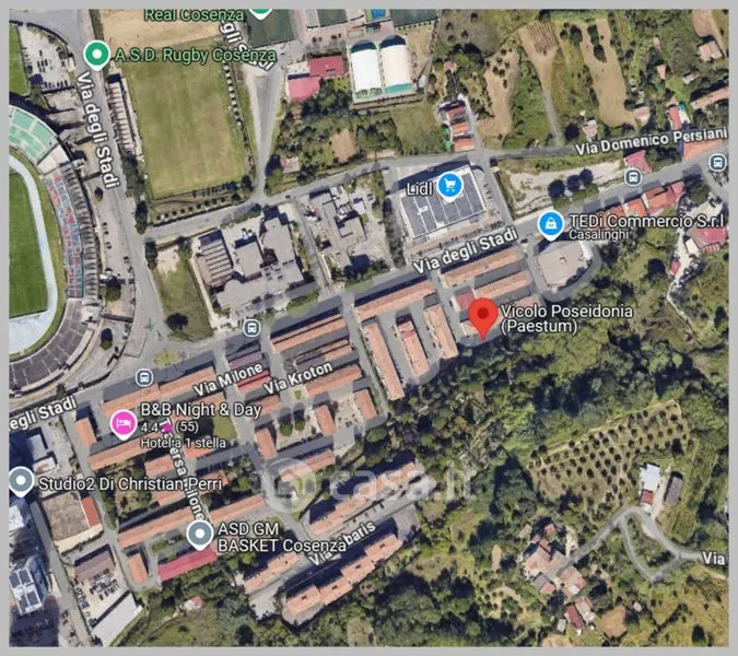 Apartment with Balcony and Terrace in Cosenza